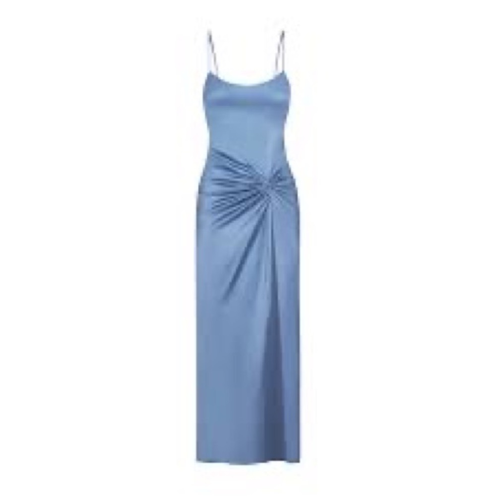 Skims silk sleep slip with high slit in Artic New With Tags size XL